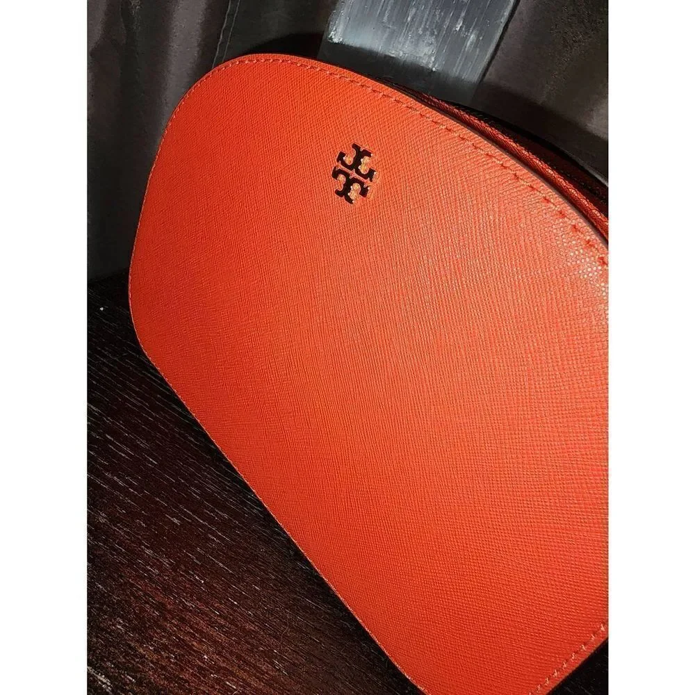 Tory Burch Emerson Camera Bag in Red Samba NWOT